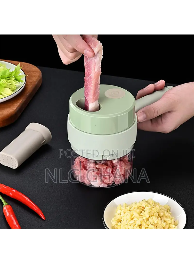 Electric Vegetable Cutter Chopper Cordless Electric Garlic. Tvx20216