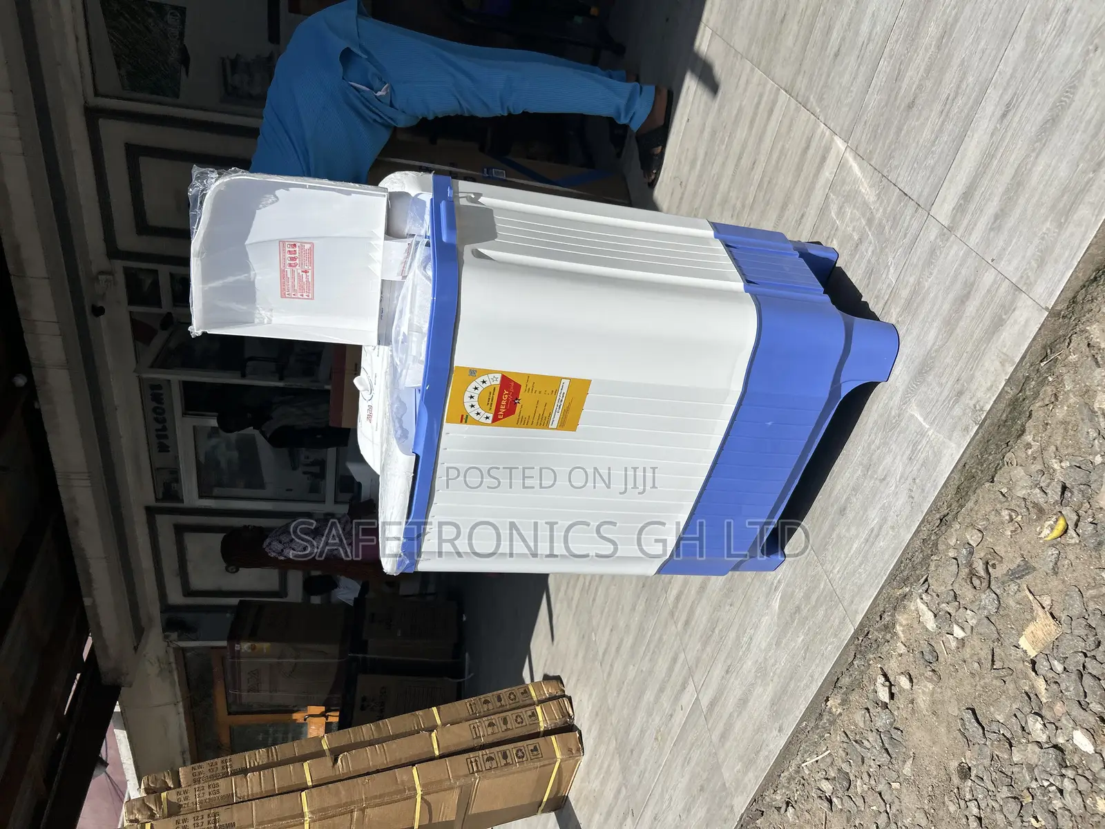 Order Topload White:Blue Zara 7kg Semiautomatic Washingman