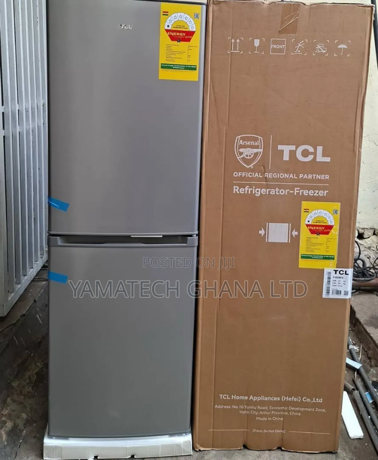 Quality Tcl 176 Litre Refrigerator With Bottom Freezer
