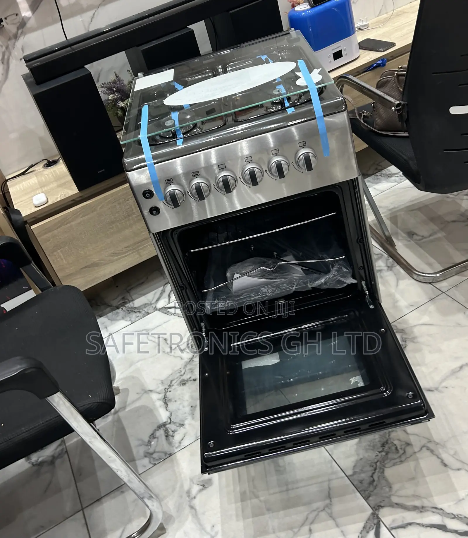 Newly Bulky Volcano 50x60 Grey 4 Gas Cooker New Line Oven