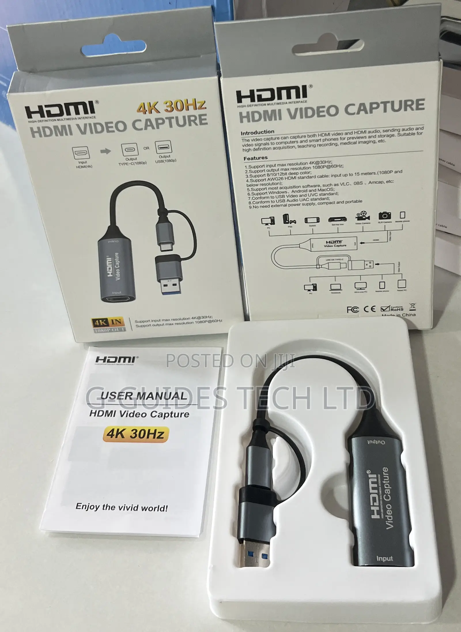 Hdmi Video Capture Card , Type-C Video Capture Card