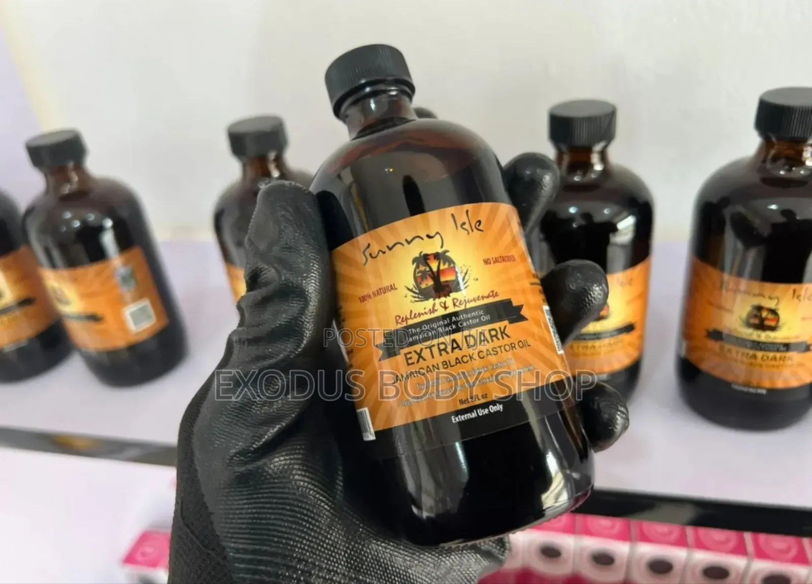 Jamaican Castor Black Oil, Extra Dark