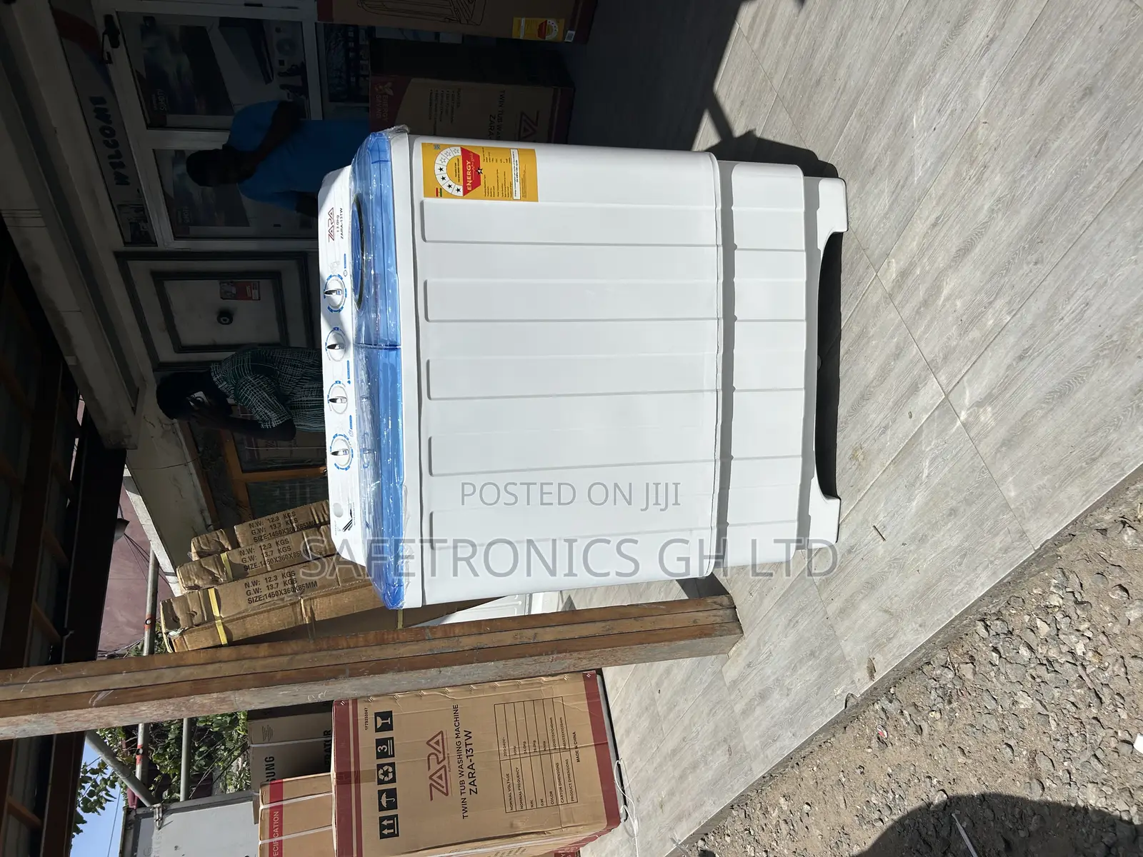 Purchase Elegant Zara Semiautomatic 13kg Top Loader Washing Machine