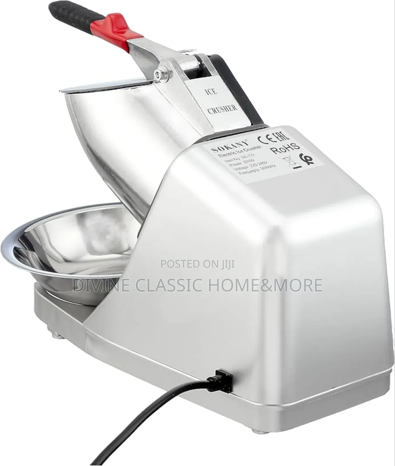 Sokany Sk-777 Grill Maker Crushing Ice Machine