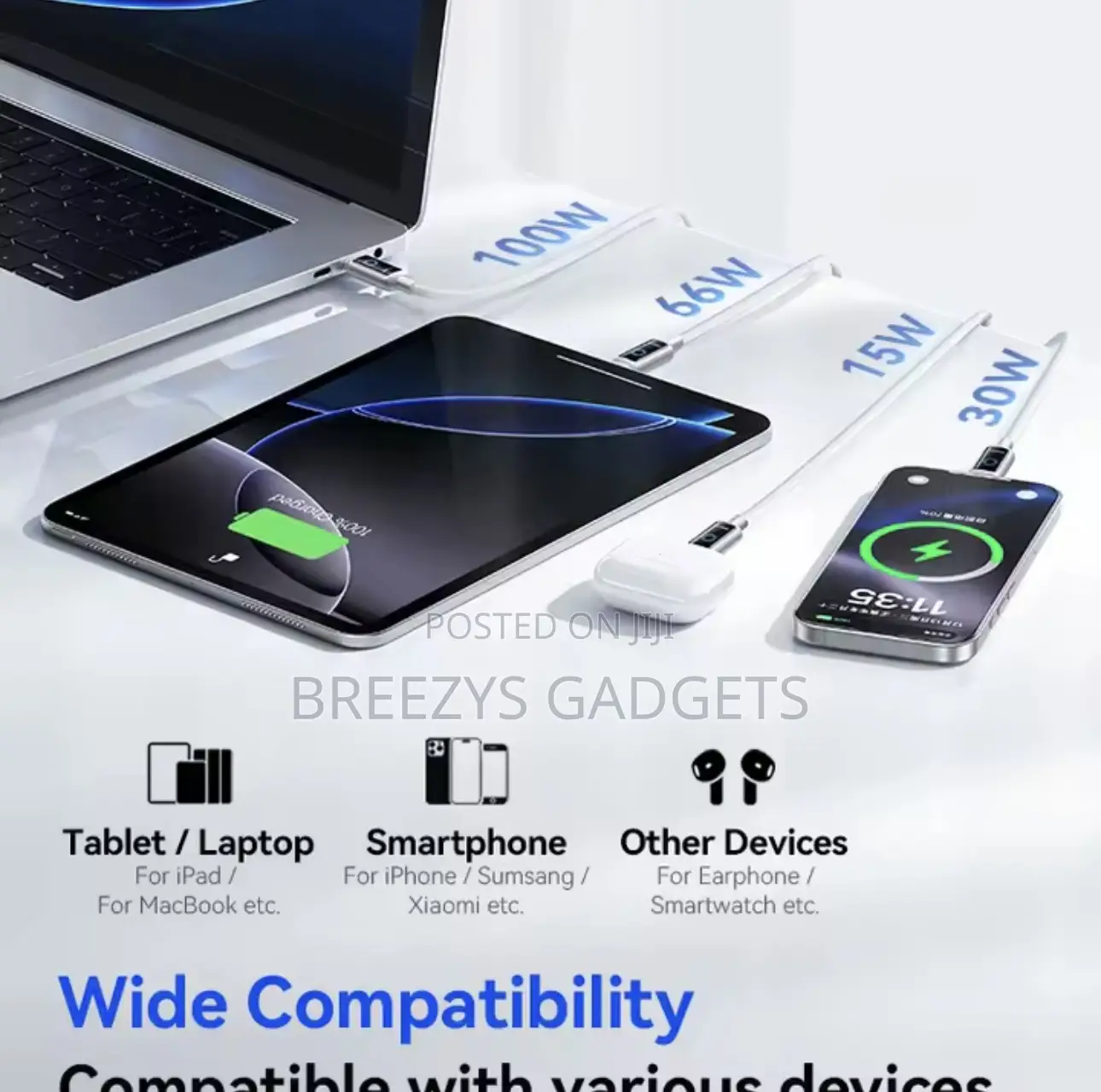 Joyroom 100w Usb C Cable Automatic Power Off