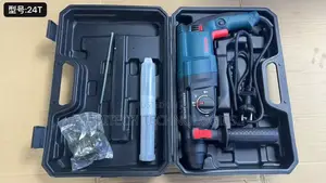 Drilling Machine Set Containing 5drill Bit With Chuck Attachment 24t