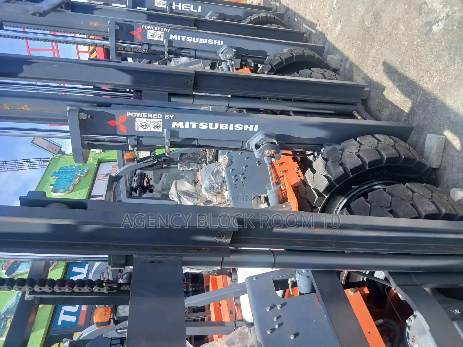 Heli 5 Ton 4x4 Diesel Forklift