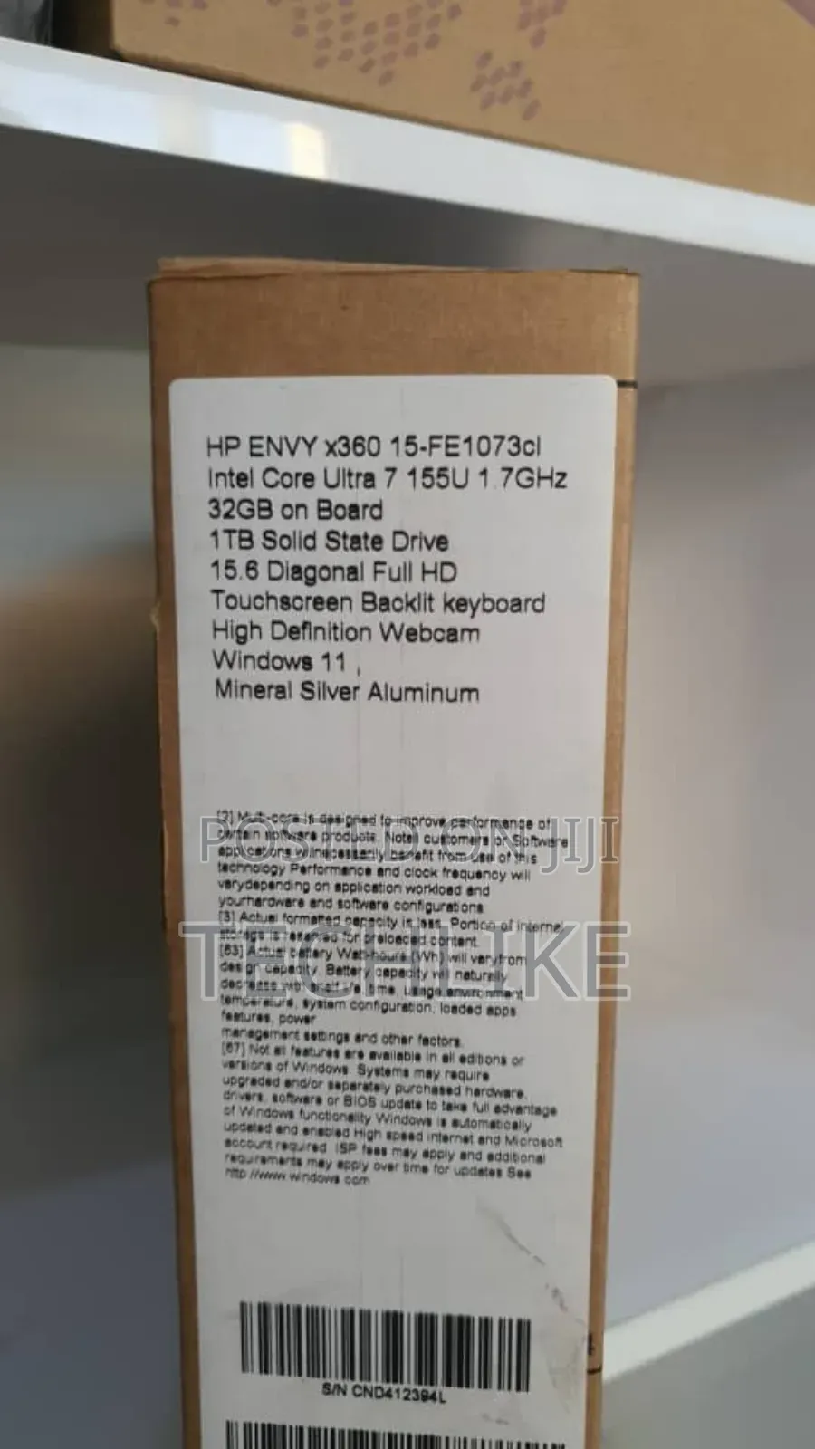 New Laptop HP Envy 15 32GB Intel Core Ultra 7 SSD 1T