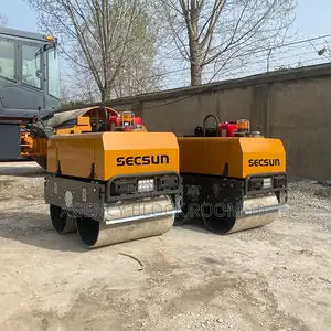 600 Kg Double Drum Vibratory Road Roller