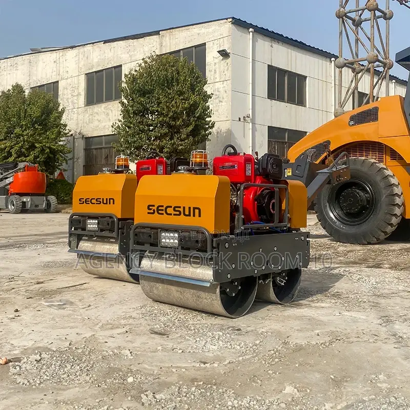 600 Kg Double Drum Vibratory Road Roller