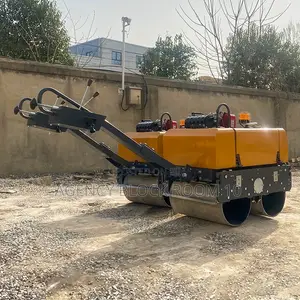 600 Kg Double Drum Vibratory Road Roller