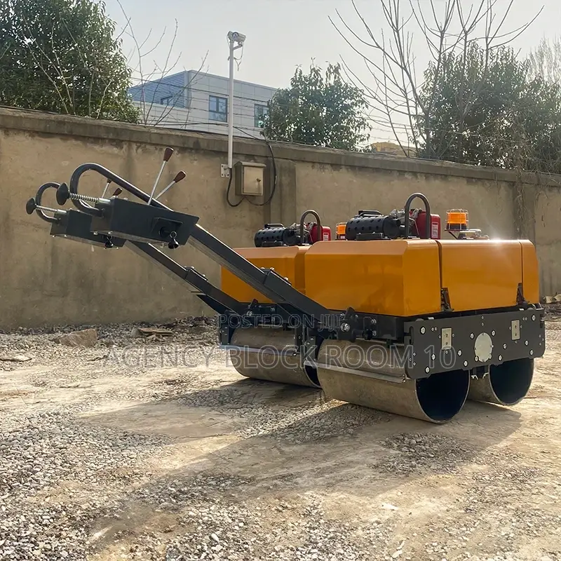 600 Kg Double Drum Vibratory Road Roller