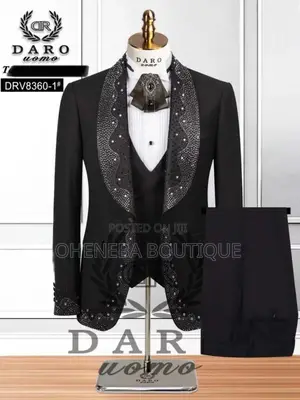 Elegant 3pcs Suits Available for Men