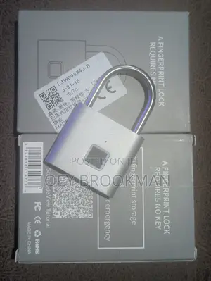 Keyless Usb Rechargeable Fingerprint Lock Smart Home Padlock