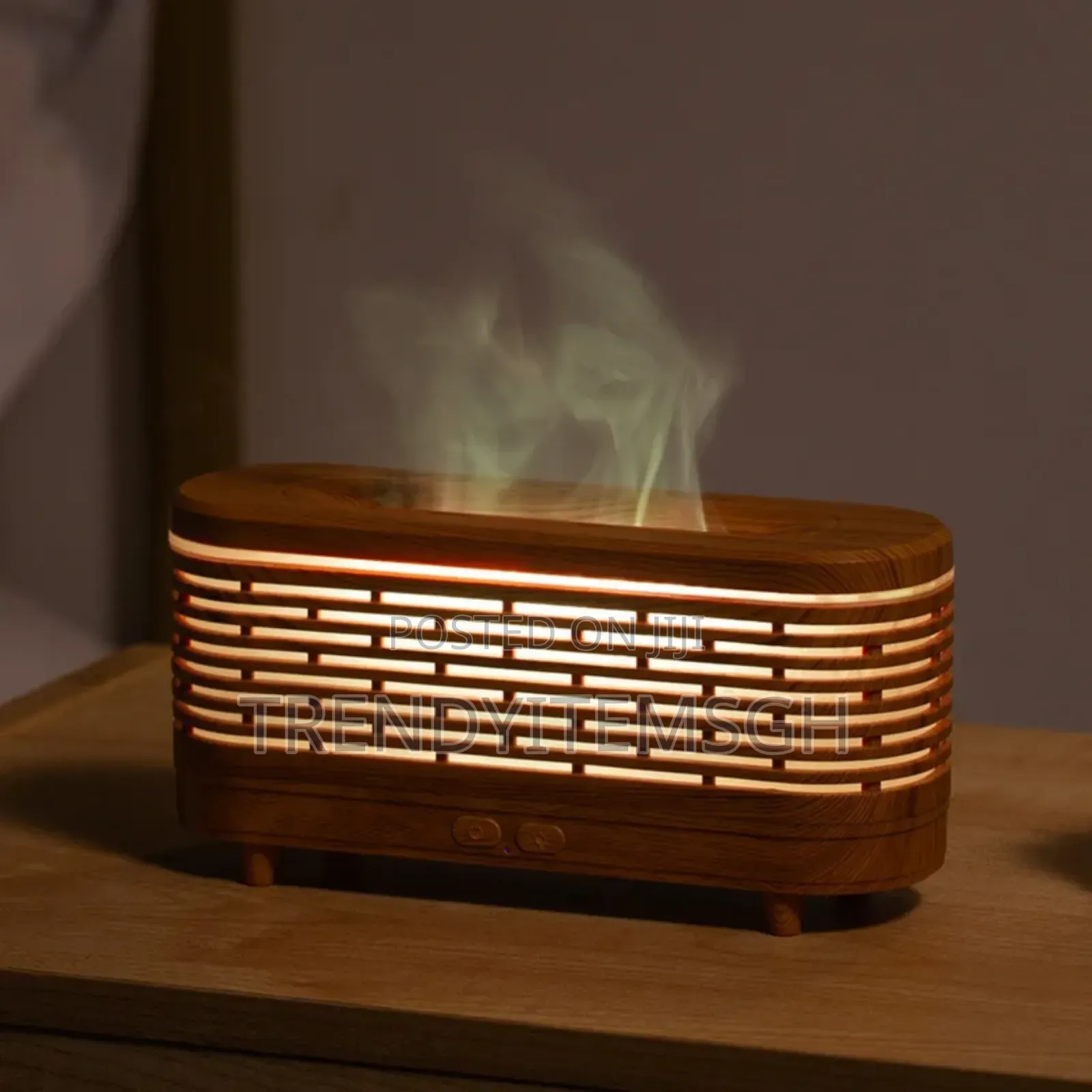 Flame Atmosphere Aroma Diffuser With Night Light