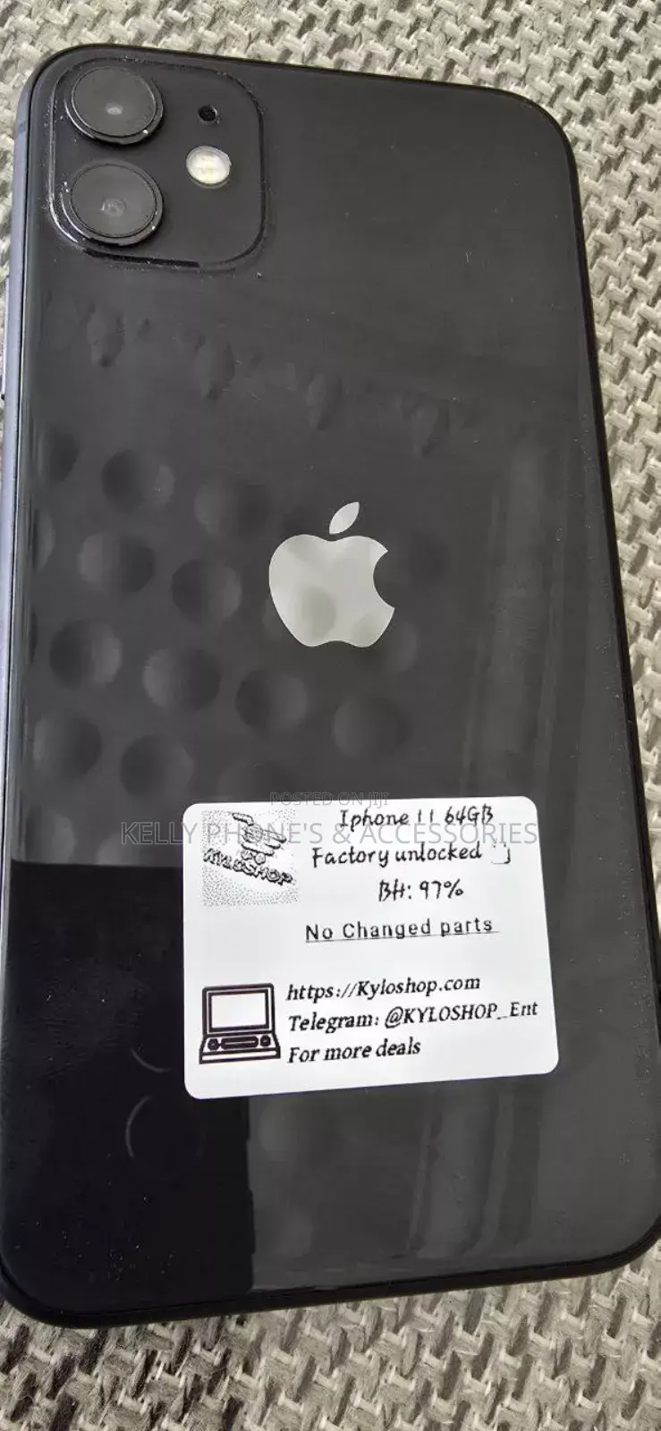 Apple iPhone 11 128 GB Black