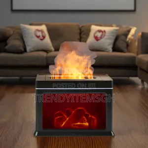 Modern 3d Vintage Fireplace Diffuser