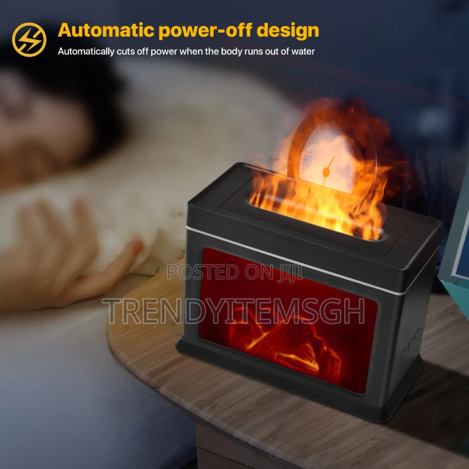 Modern 3d Vintage Fireplace Diffuser