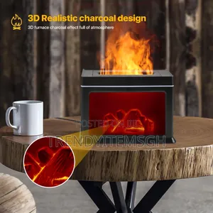 Modern 3d Vintage Fireplace Diffuser