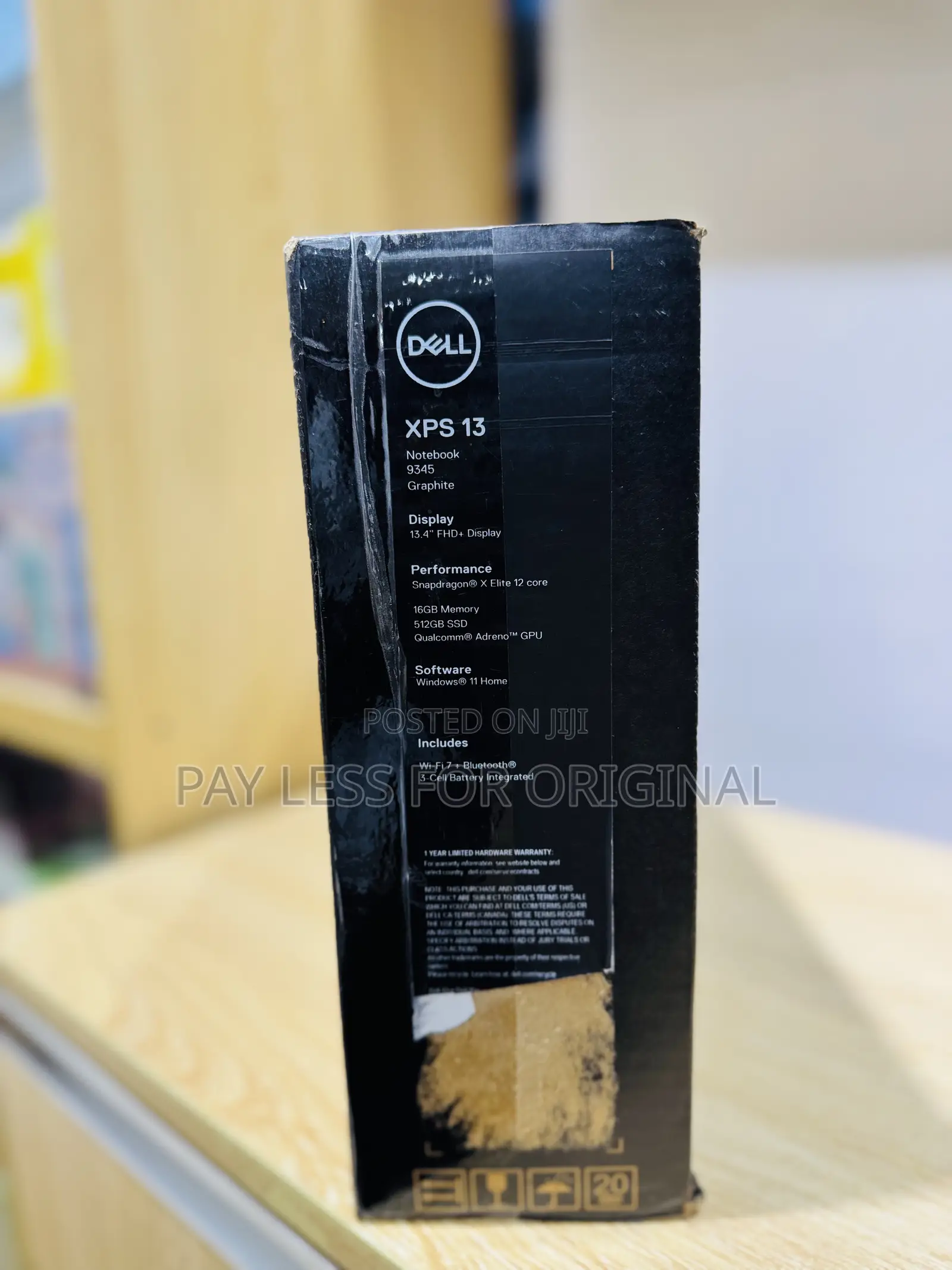 New Laptop Dell XPS 13 16GB Qualcomm Snapdragon X Elite SSD 512GB