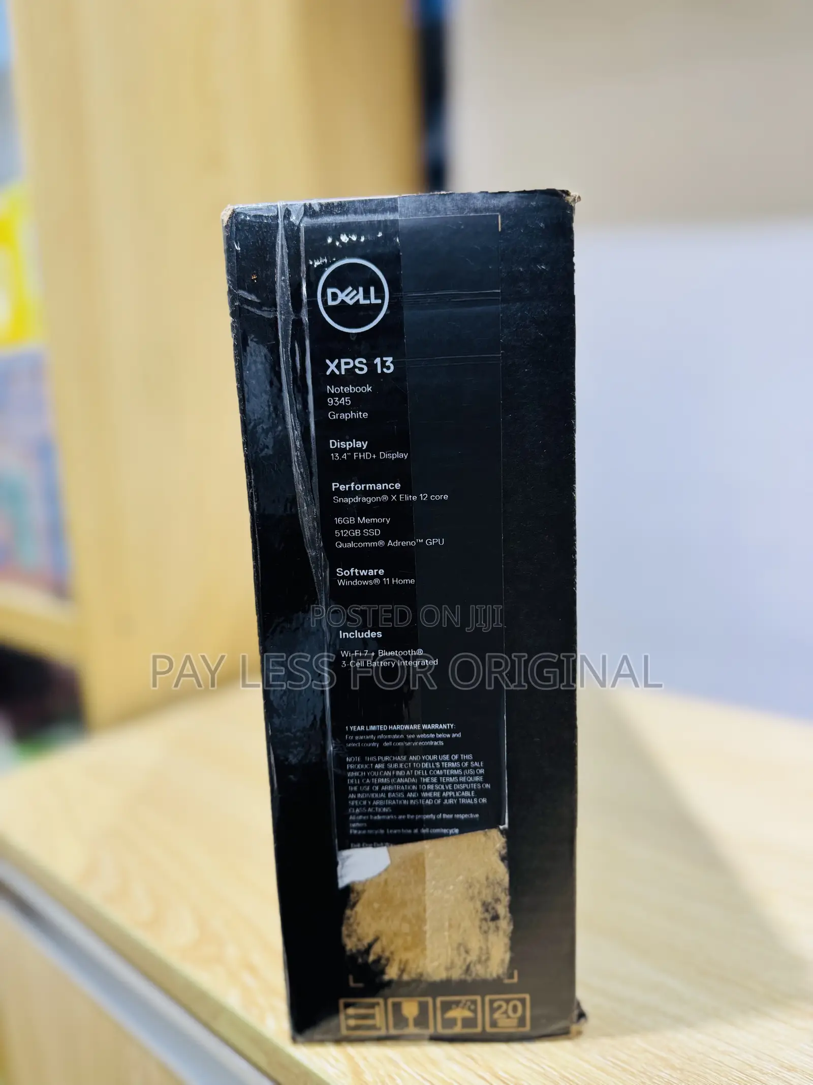 New Laptop Dell XPS 13 16GB Qualcomm Snapdragon X Elite SSD 512GB