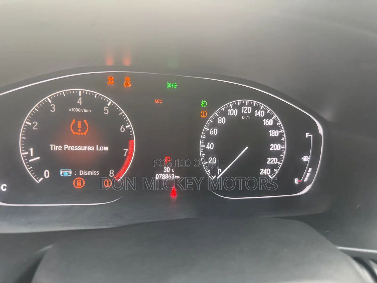 Honda Accord Sport 2018 Black