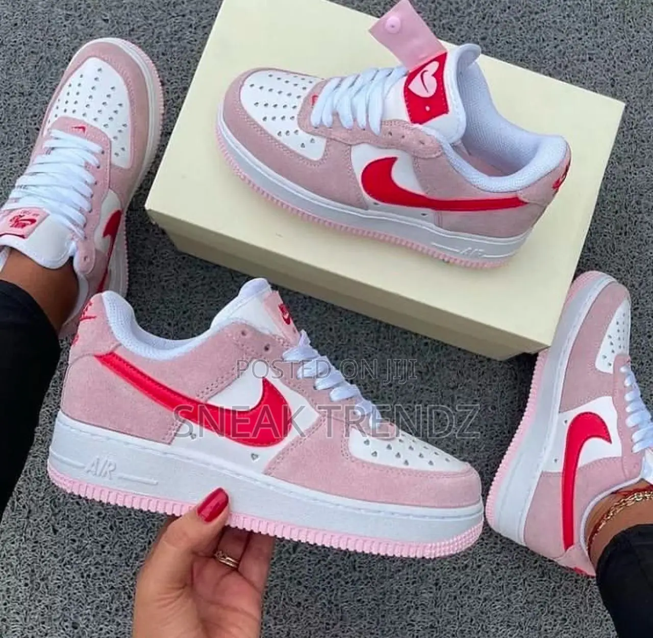 Nike Air Force 1 Valentine Pinkwhite