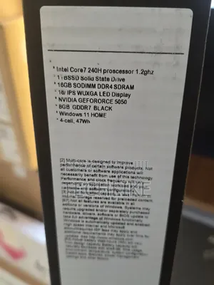 New Laptop Dell Alienware X16 16GB Intel Core I7 SSD 1T