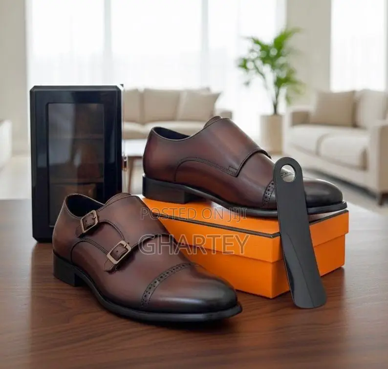 John Lobb Prestige Double Monk Men’S Shoes Brown