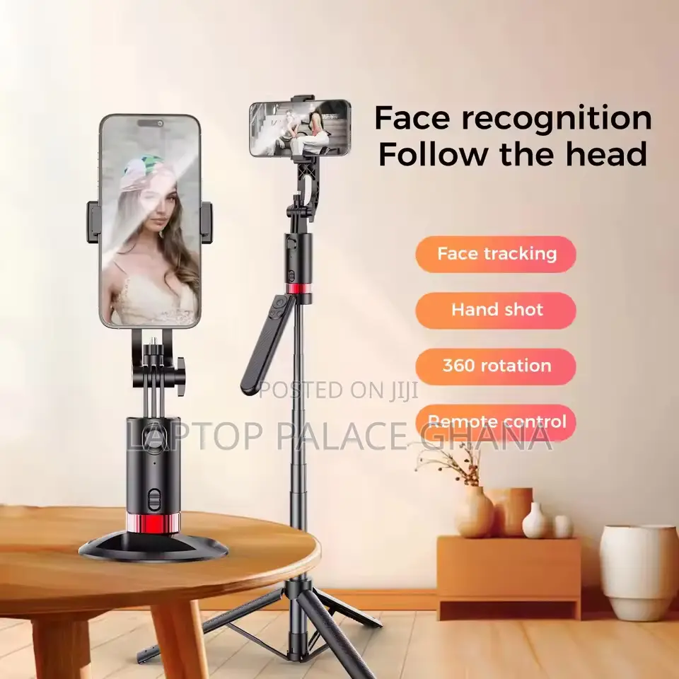 Liscn Jh18 Auto Face Tracking Tripod 360 Ai Smart Selfie Stick