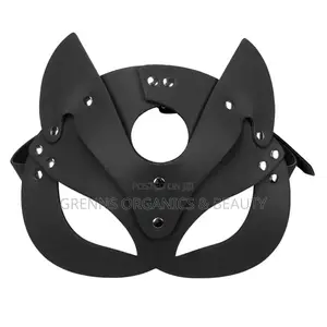 Cat Cosplay Leather BDSM Mask