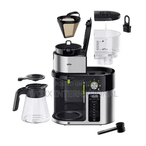 Braun Multiserve Plus 10-Cup Drip Coffee Maker -Hot Cold Kf 9150