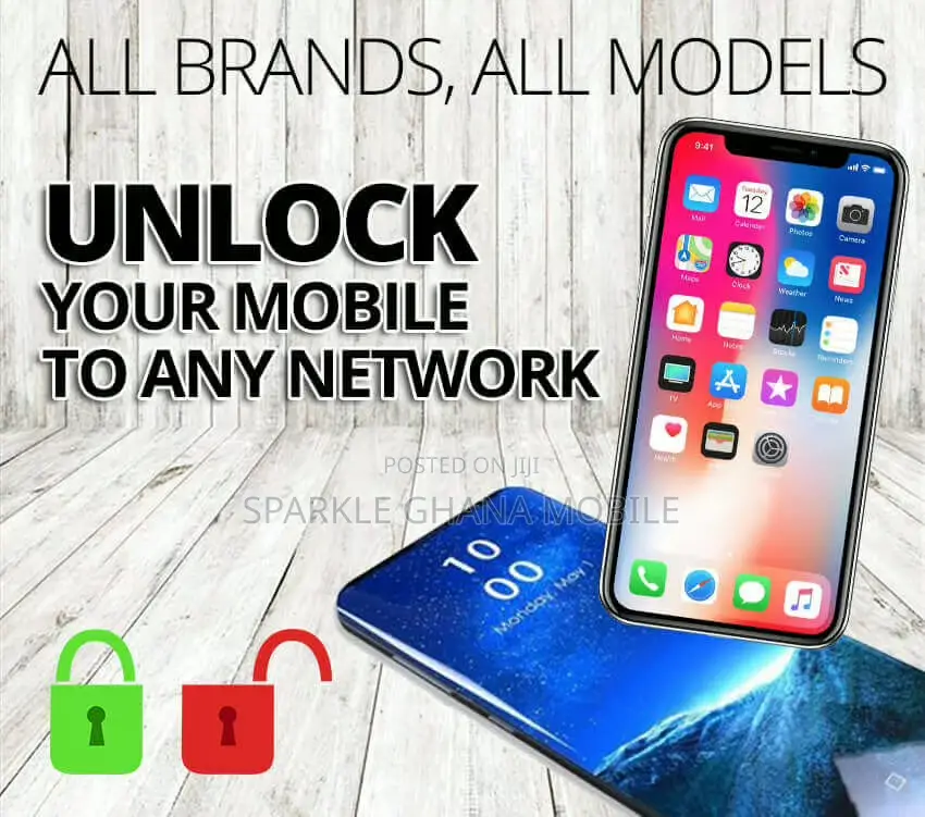 All iPhones and Android Phones Unlocking Available Here