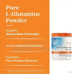 L-Glutamine Powder, (300 G) for Healthy Intestinal Gut Lining