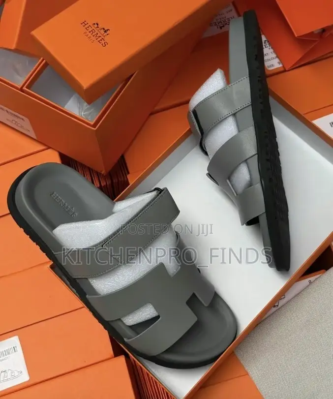 Men Luxury Hermes Slippers