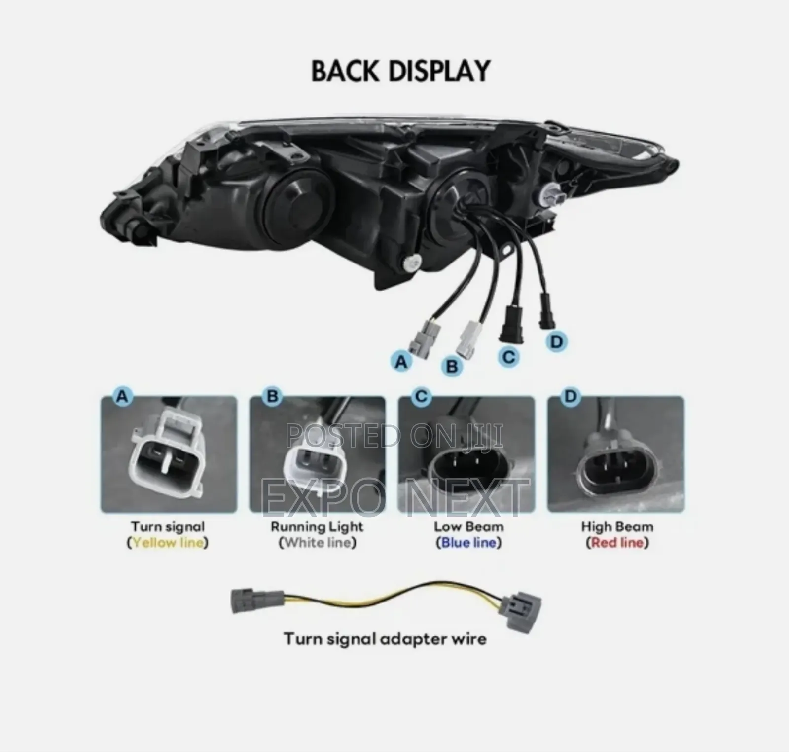 Led Headlights Toyota Camry Spider 2012-2014