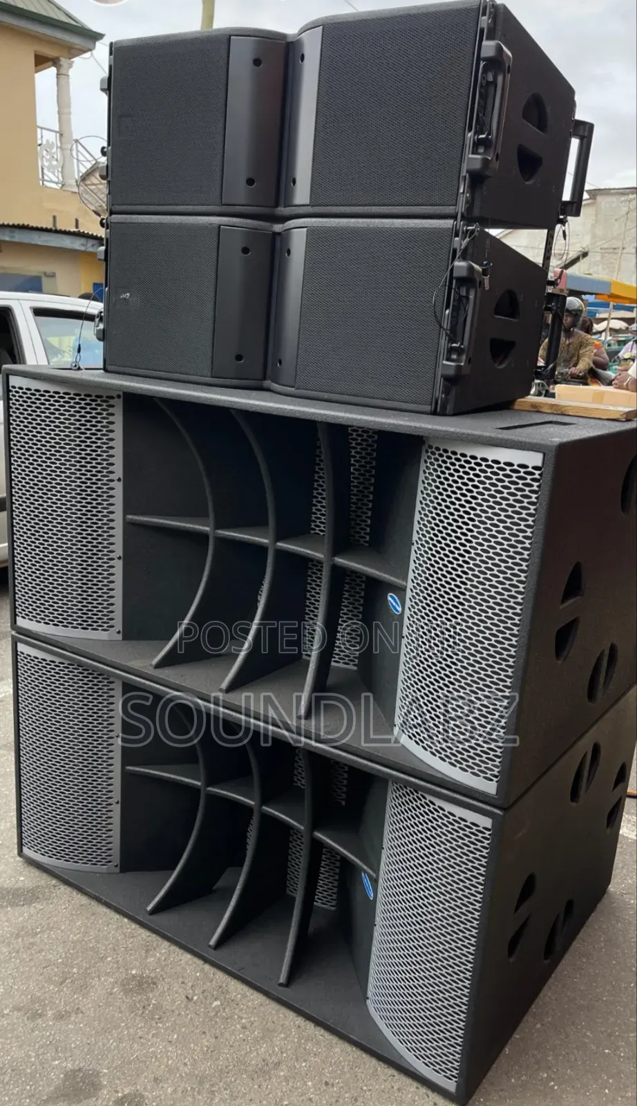 Kara 10inches And American Audio Bass Speakers