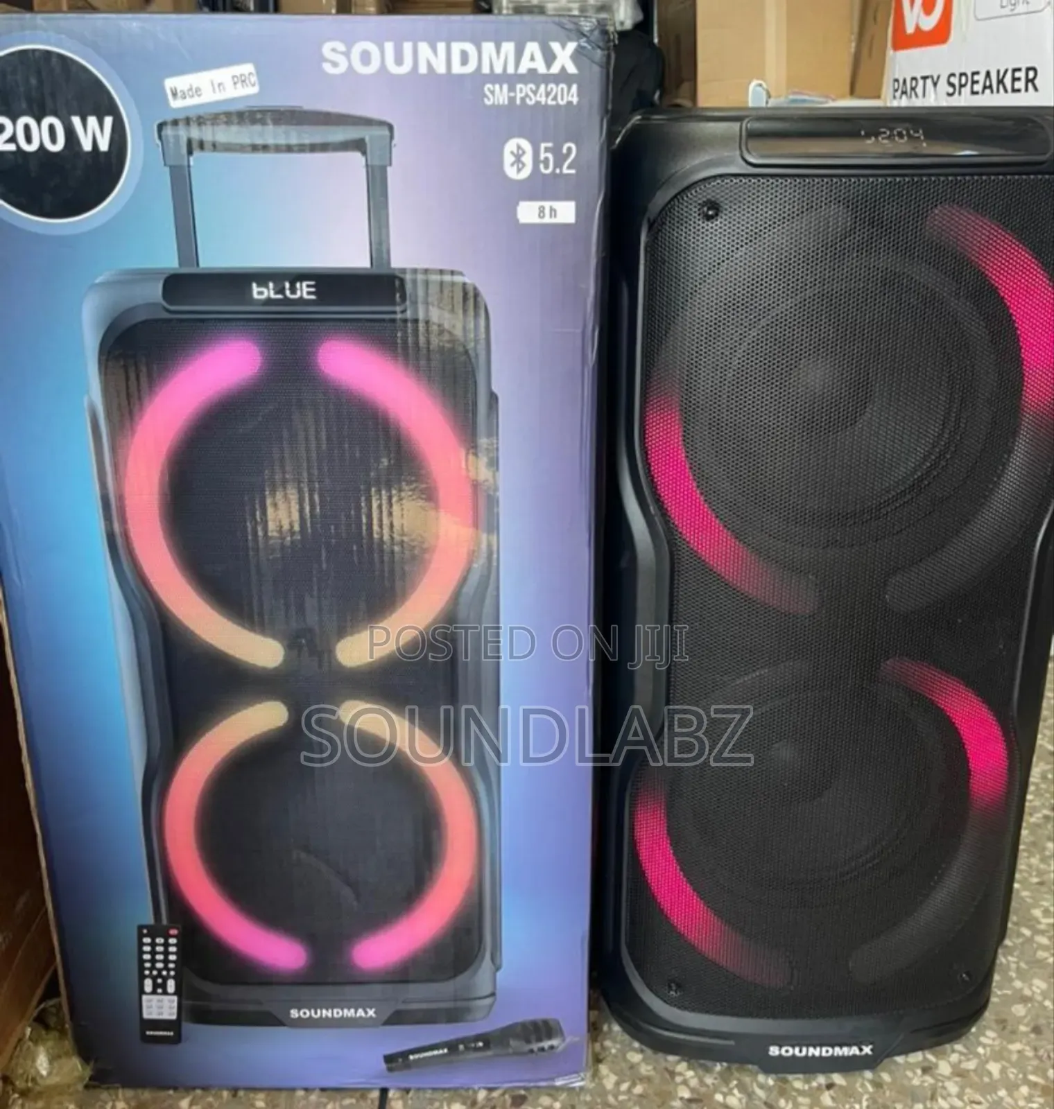 Soundmax Sm-ps4204 Portable Music System.