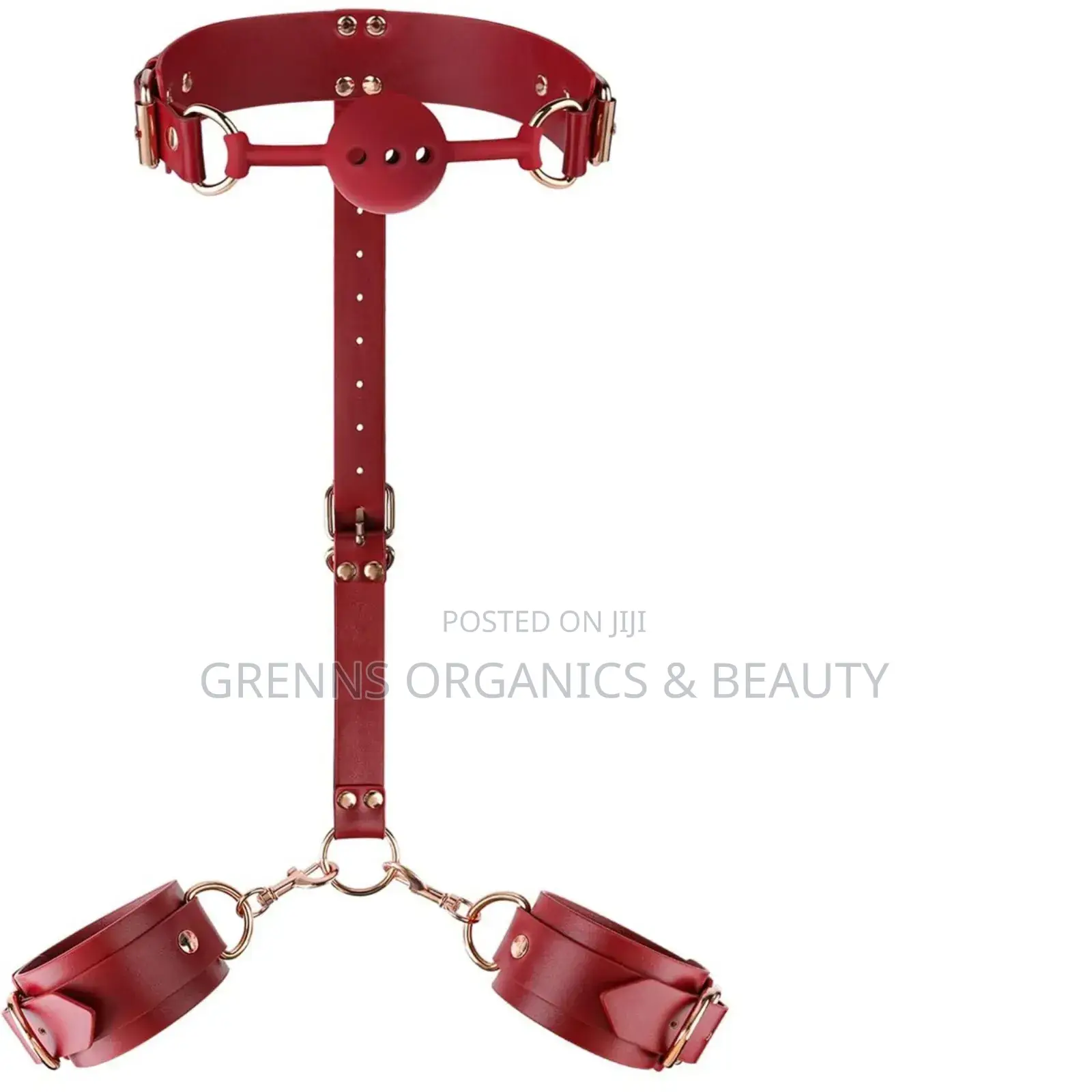 BDSM Restraint Set With Ball Gag and Harness
