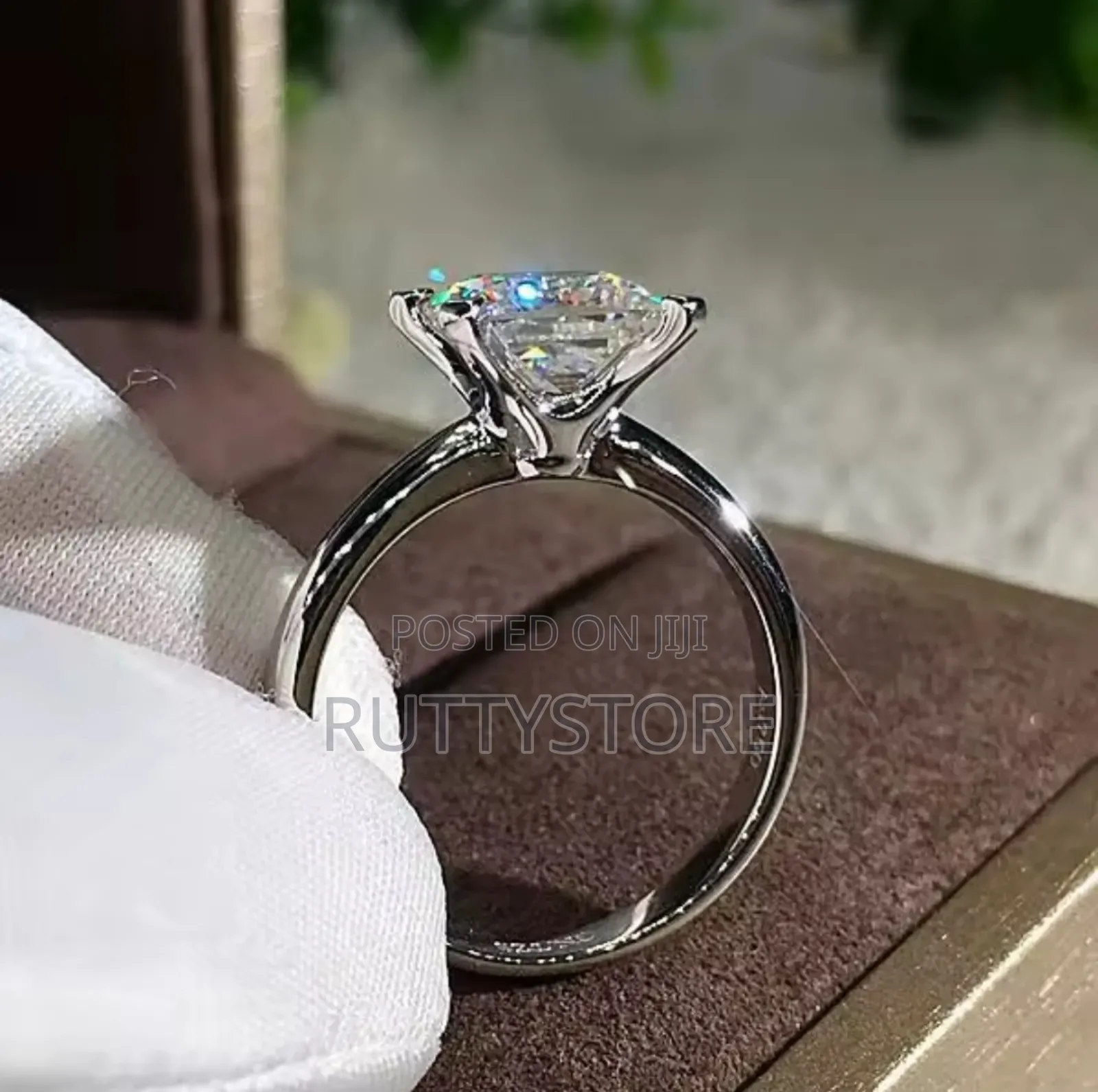 Crystal Claw Promise Ring (Free Case)