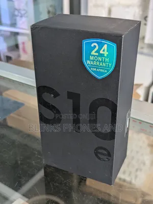 New Samsung Galaxy S10e 128 GB Black