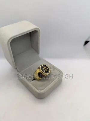 Two Tone Masonic Ring
