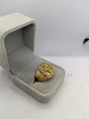 Iced Cross Ring