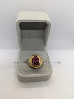 Red Stone Gold Plated Rings (Swipe for More Designs)