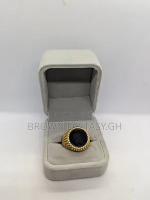 Round Black Stone Rings(Swipe for More Designs)
