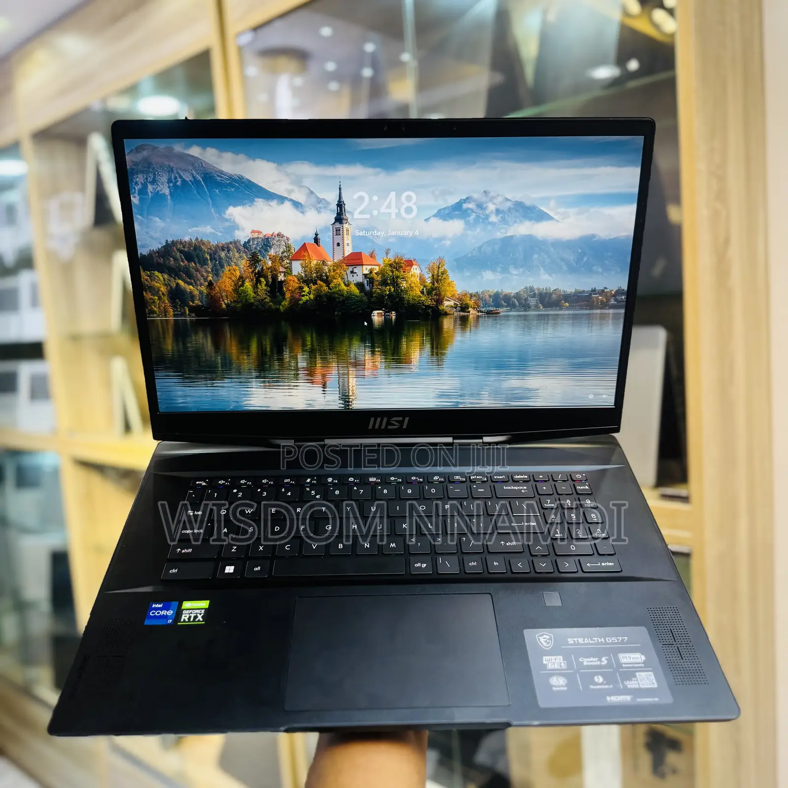 Laptop MSI Stealth GS77 16GB Intel Core i7 SSD 1T