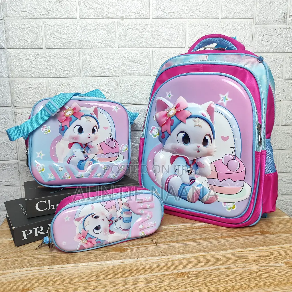 Kids 3-in-1 Set School Bag
