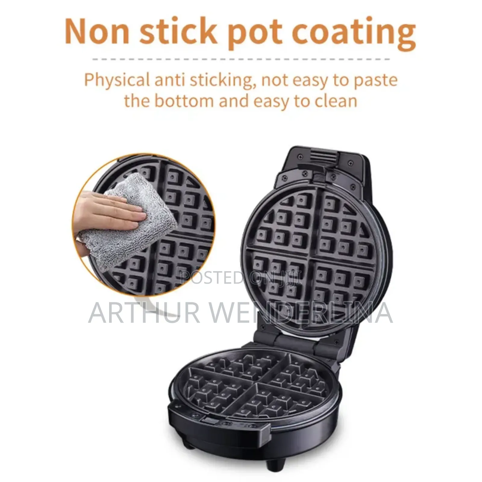 Sokany Detachable Snack Maker 3 in 1.( 600watt)