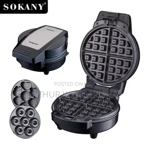 Sokany Detachable Snack Maker 3 in 1.( 600watt)