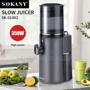 Sokany Sk-01002 Juicer With 350w Motor and 88mm Wide Feeding Inlet